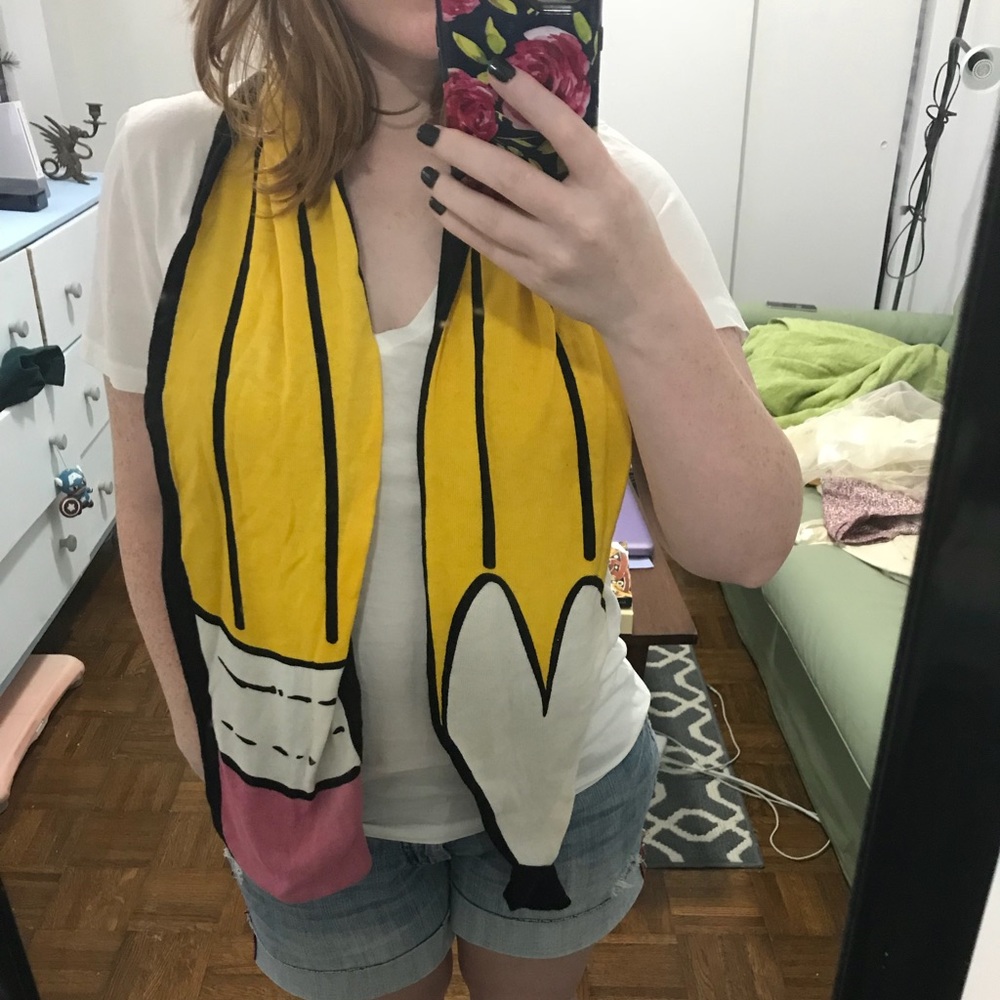 Pencil scarf!